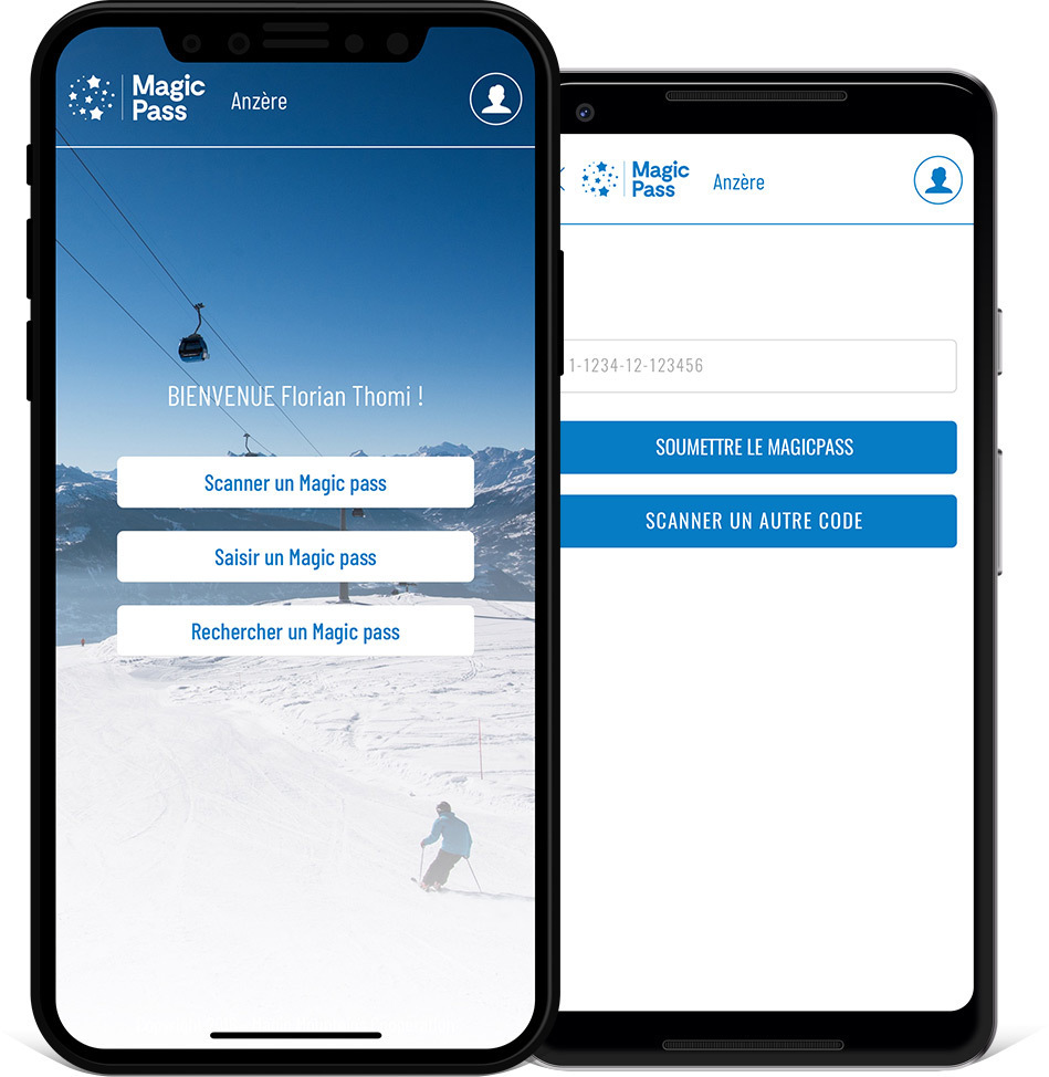 Magic Pass Application pour les stations de ski